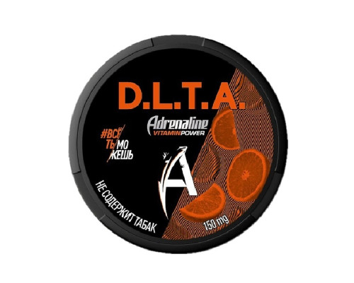 D.L.T.A  Adrenaline Rush Апельсин  150 мг Астана